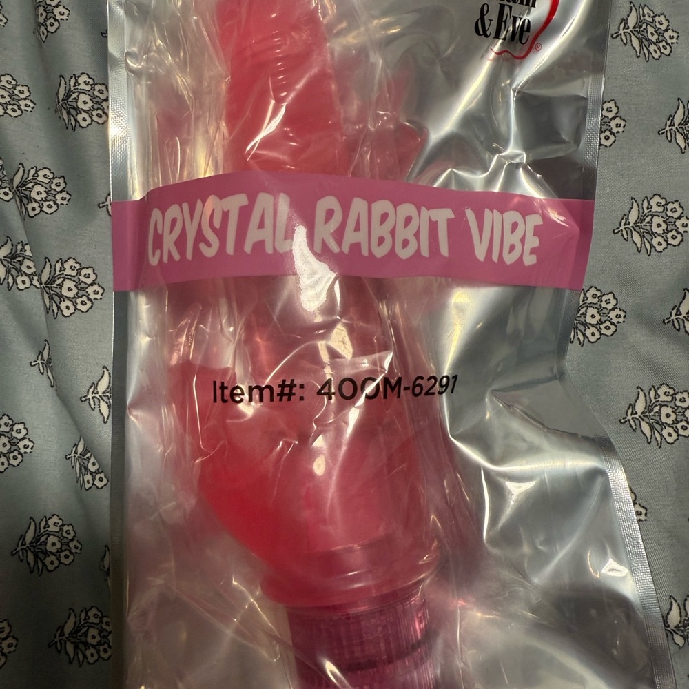 Pink Crystal Rabbit Vibe